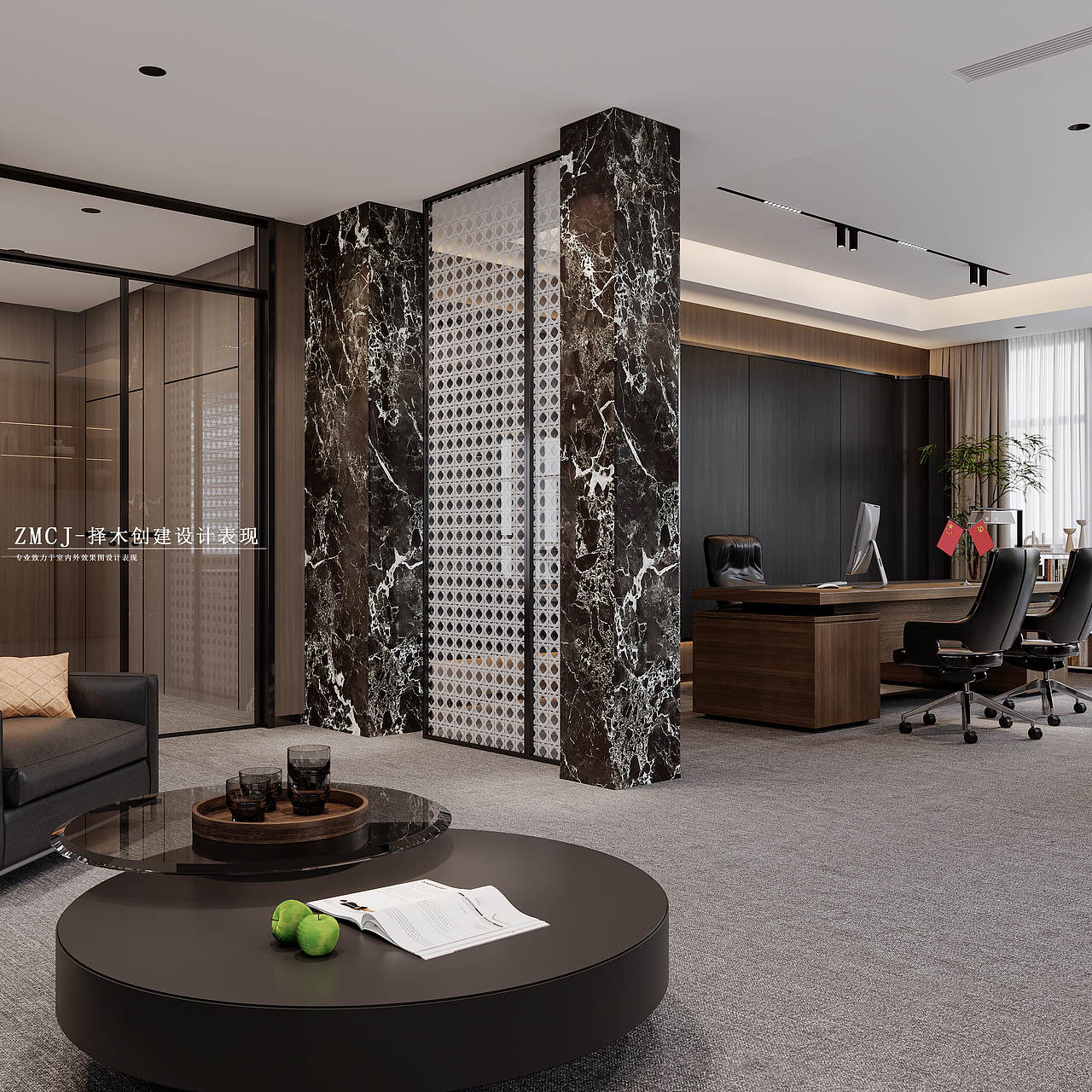 工装 办公区域 健身区