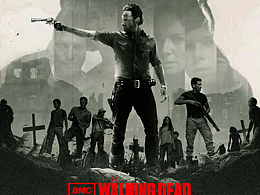 PS合成海报练习：《行尸走肉》