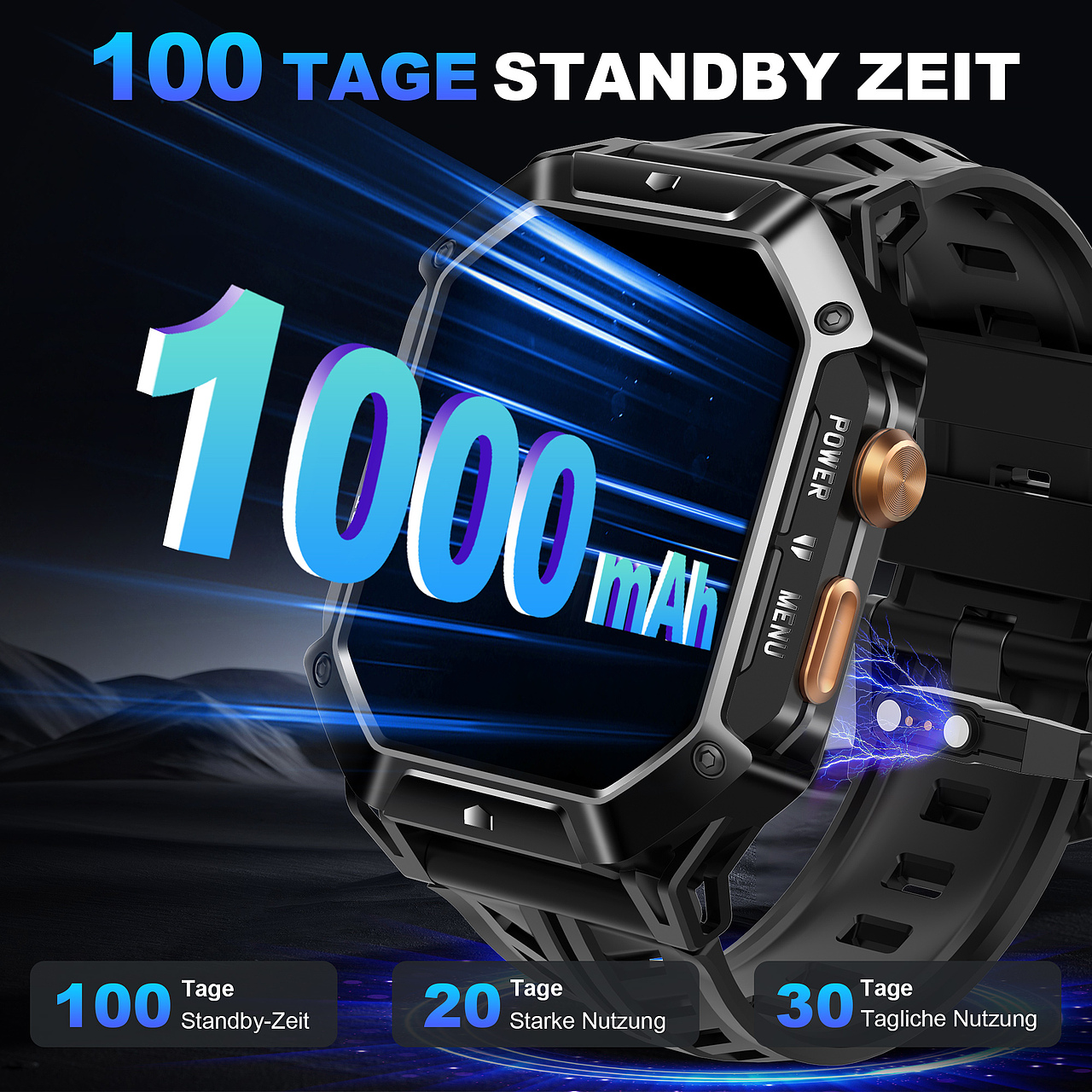 智能手表-精修和渲染