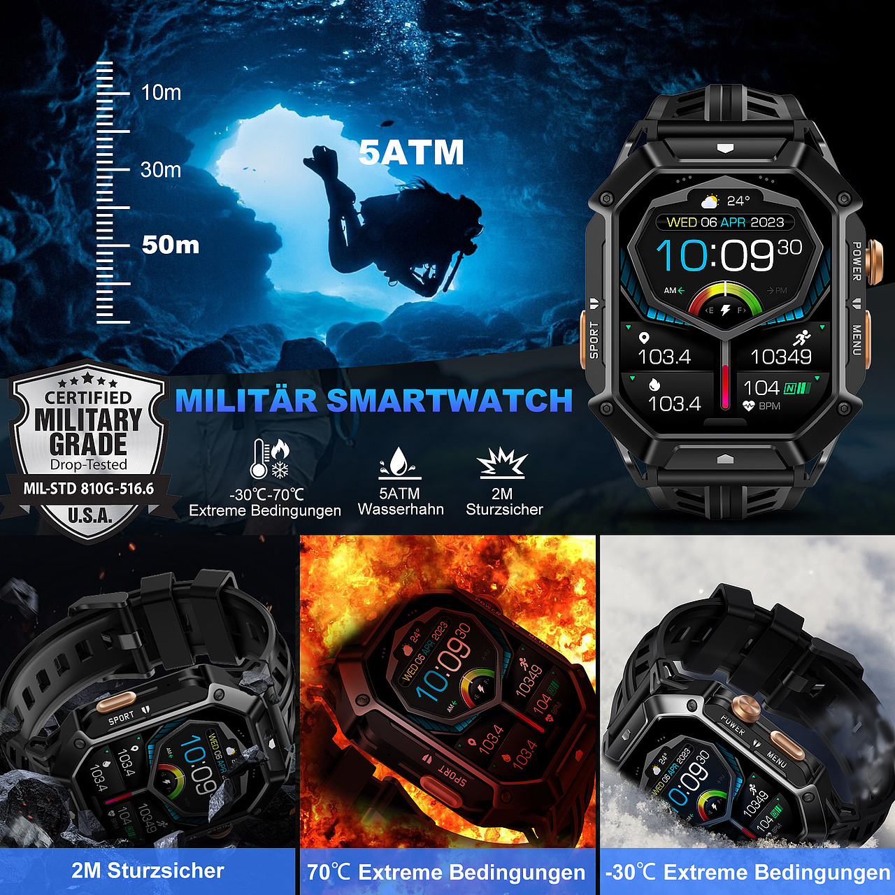 智能手表-精修和渲染