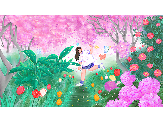 《紫藤花园》
