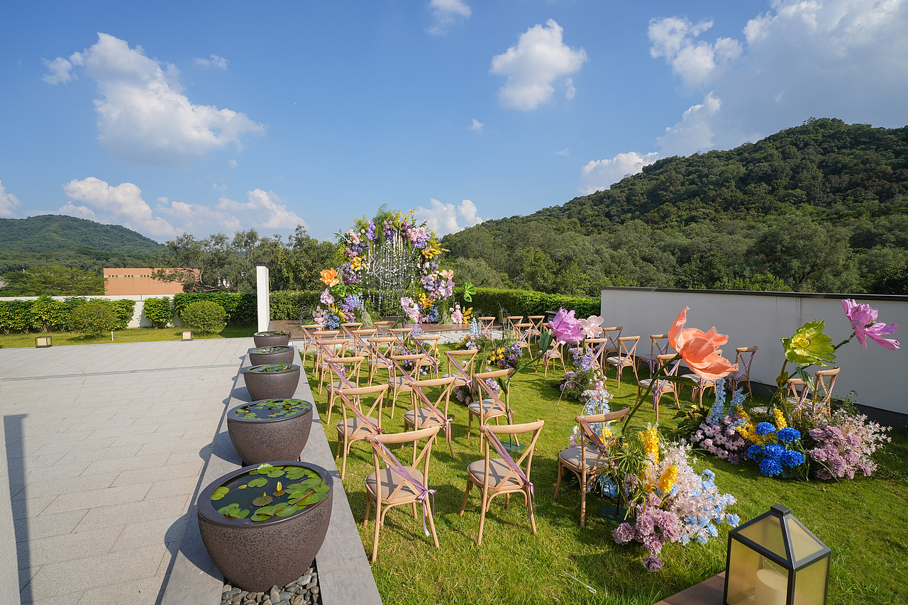 婚礼场地拍摄@航拍（图ZMzc5MjMzMDcy） - 人文/纪实摄影 - 站酷设计师摄影师陈大伟原创素材 - 站酷ZCOOL