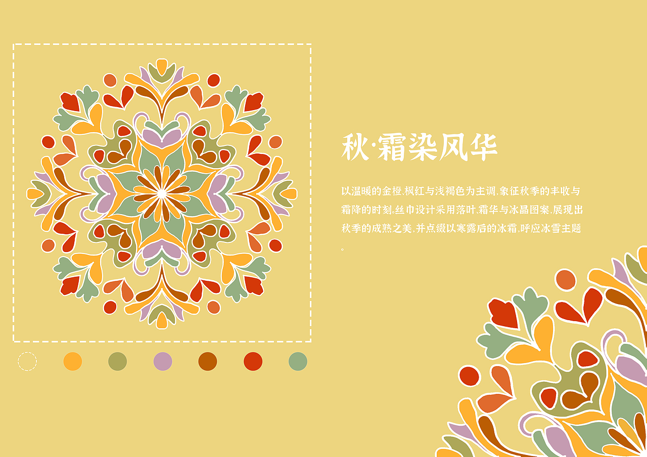 《冰华四序》丝巾设计（图ZMzc5MjQ1NTYw） - 配饰 - 站酷设计师堪堪unVu原创素材 - 站酷ZCOOL