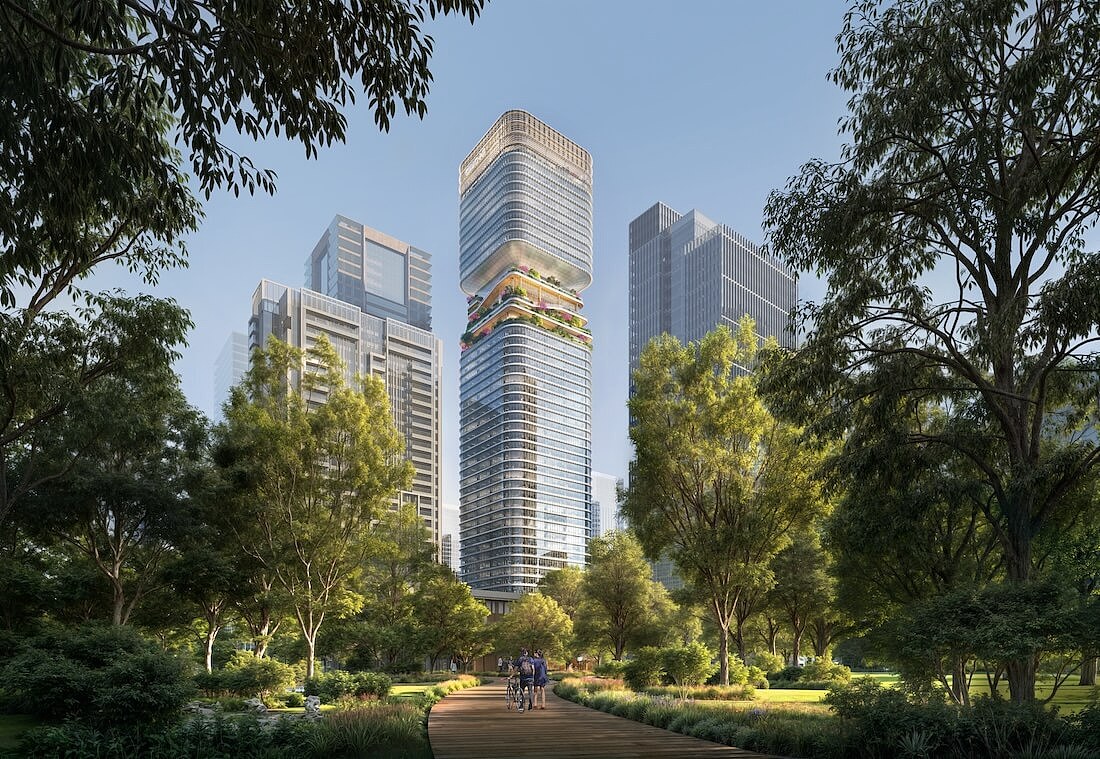 深圳中集全球总部（图ZMzc5MjQ2MDQw） - 建筑设计 - 站酷设计师星尘场景设计原创素材 - 站酷ZCOOL