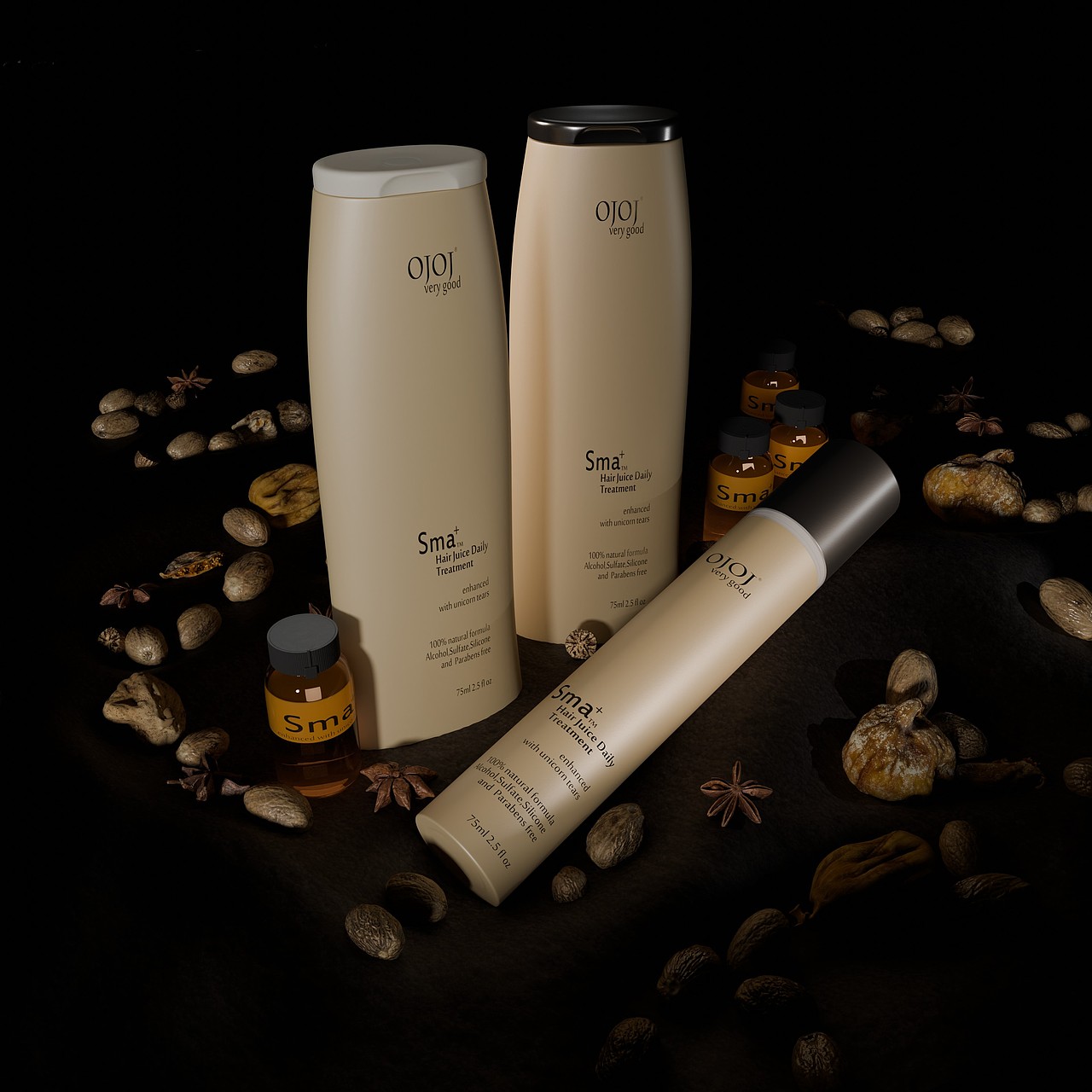 突出产品轮廓、质感的打光方式