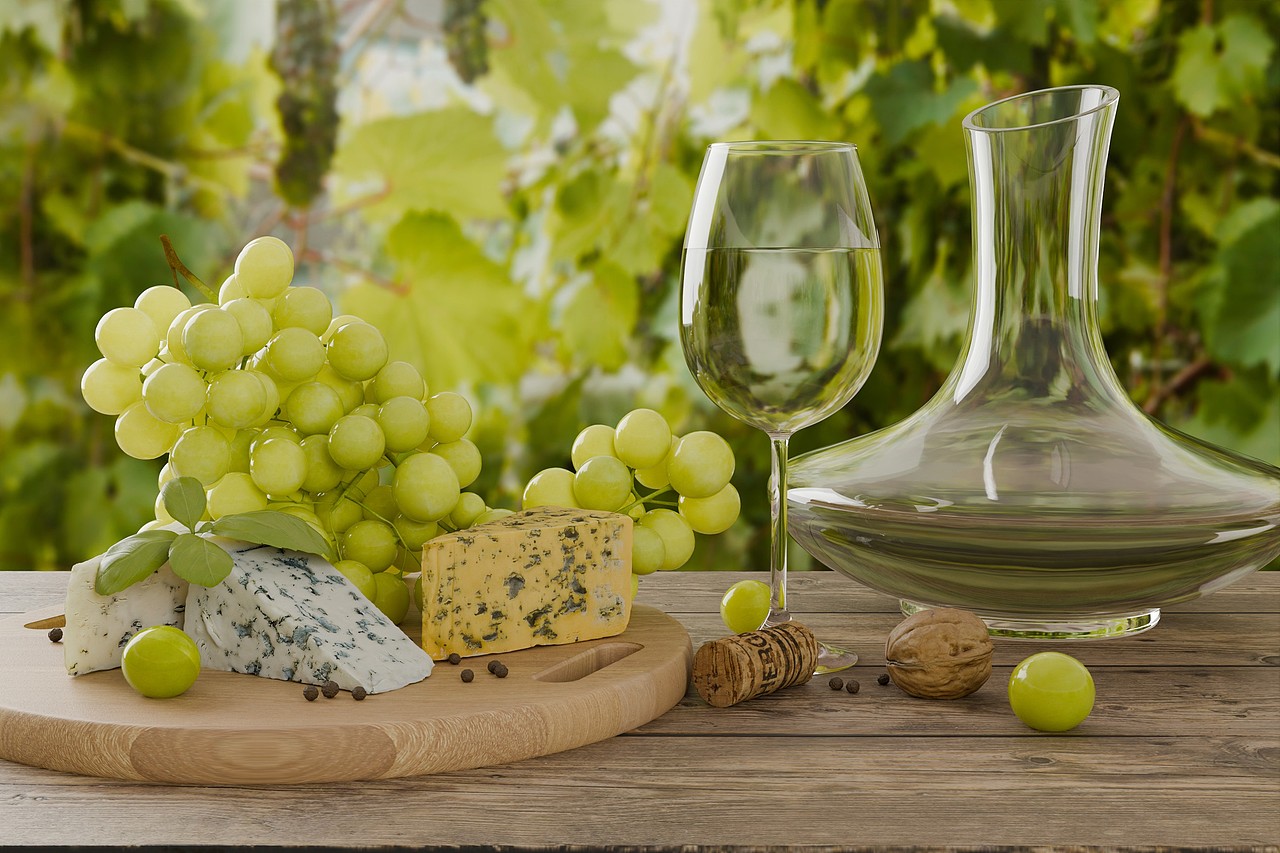 葡萄在不同光线下的透光表现,奶酪边缘的透光表现