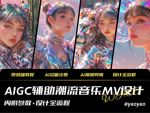 AIGC辅助潮流音乐MV设计