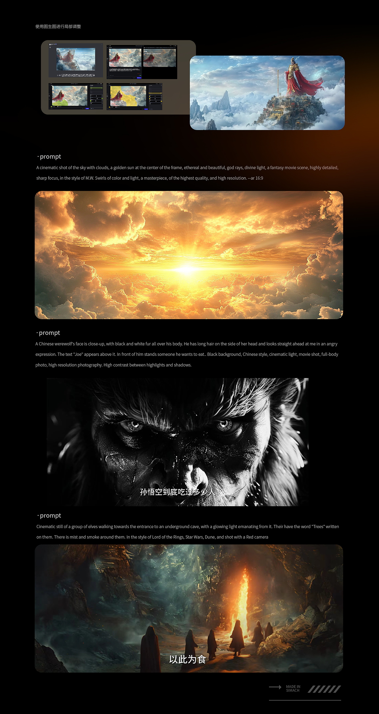 AIGC动画短片--花果山妖猴传