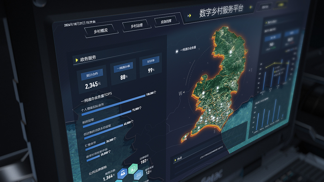 数字乡村服务平台（图ZMzc5Mjk0MjQ0） - 其他UI - 站酷设计师挑大梁原创素材 - 站酷ZCOOL