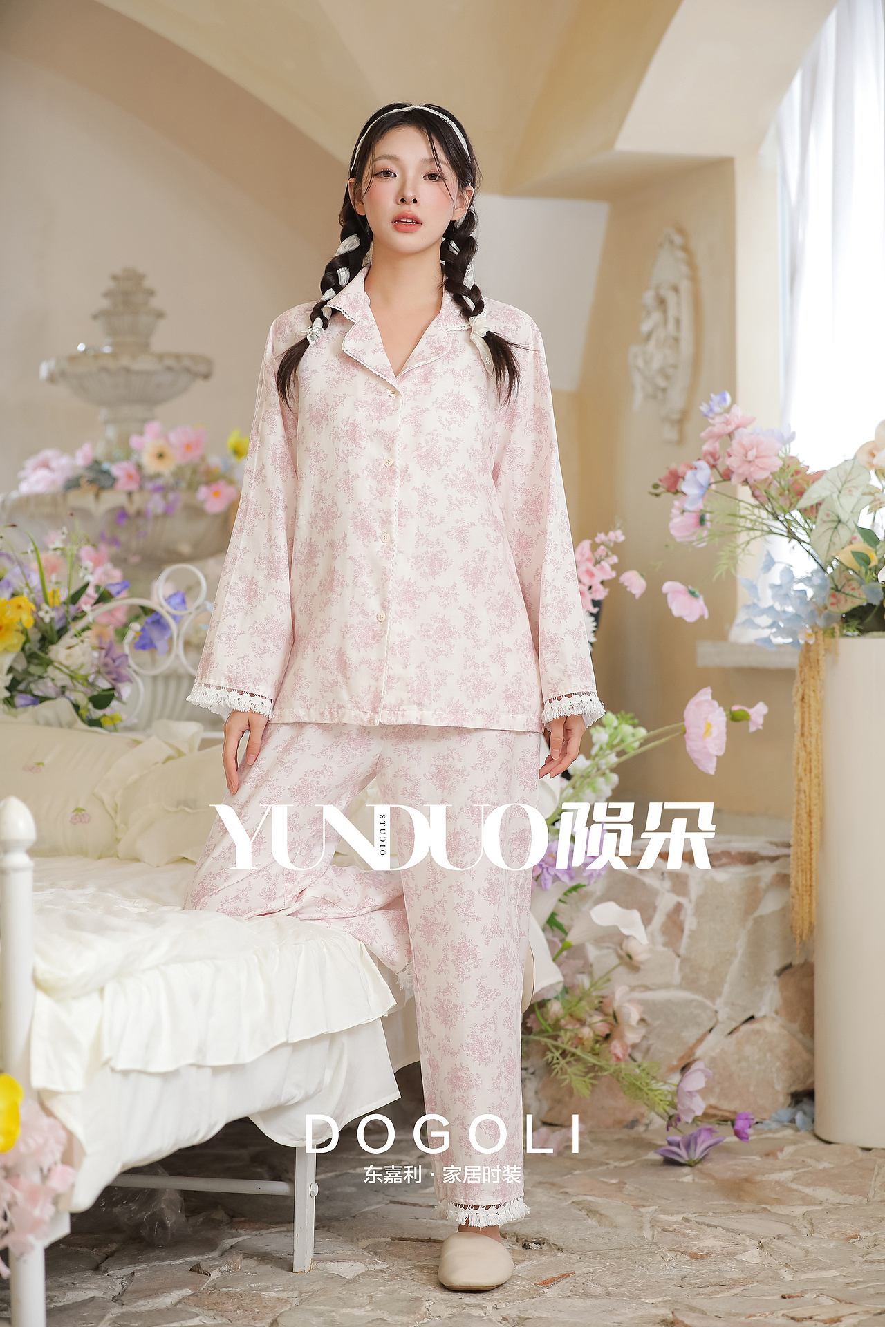 家居裙 家居服 睡衣睡裙 家居套装拍摄案例