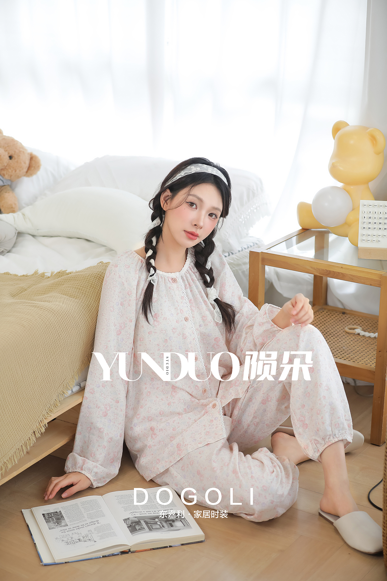 家居裙 家居服 睡衣睡裙 家居套装拍摄案例