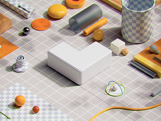 充满活力的动画渲染练习（个人主页-ZNzA2MzU5Mjg=） - 产品 - 站酷设计师C4d豆腐原创素材 - 站酷ZCOOL