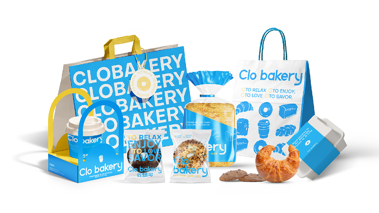 clo bakery 云焙可 烘焙品牌（图ZMzc5MzIzMTYw） - 品牌 - 站酷设计师插画JUN_钧原创素材 - 站酷ZCOOL