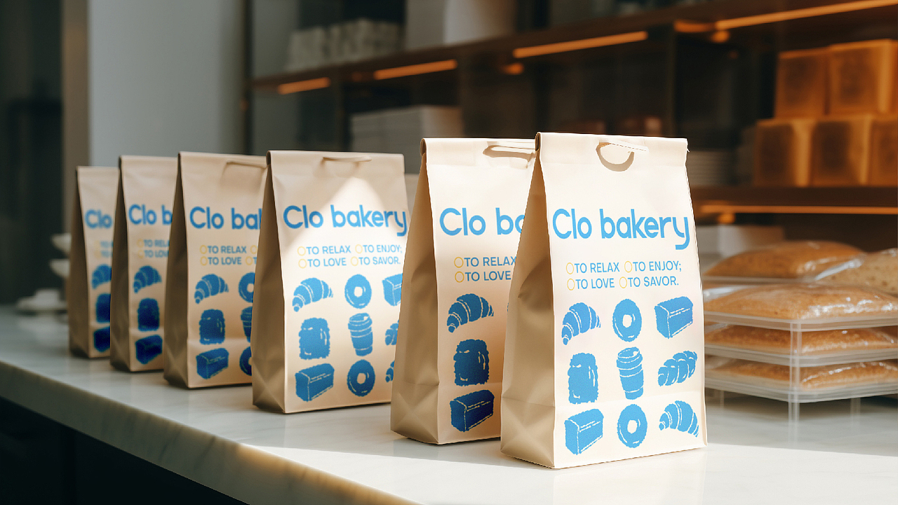 clo bakery 云焙可 烘焙品牌（图ZMzc5MzIzMjA0） - 品牌 - 站酷设计师插画JUN_钧原创素材 - 站酷ZCOOL