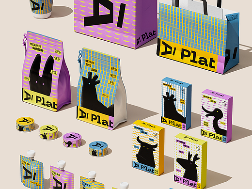 À Plat 宠物猫粮品牌设计（个人主页-ZNzA2MzUyNzI=） - 品牌 - 站酷设计师不知名商店原创素材 - 站酷ZCOOL