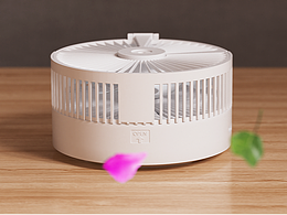 【产品动画】- 小家电白色多功能风扇