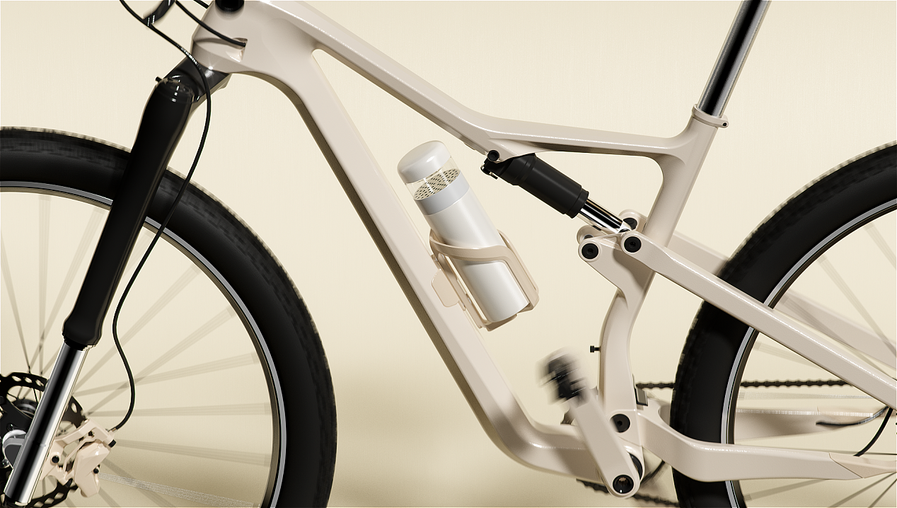 天气转凉保温杯登场! c4d动态白膜与渲染! 温暖到心里!