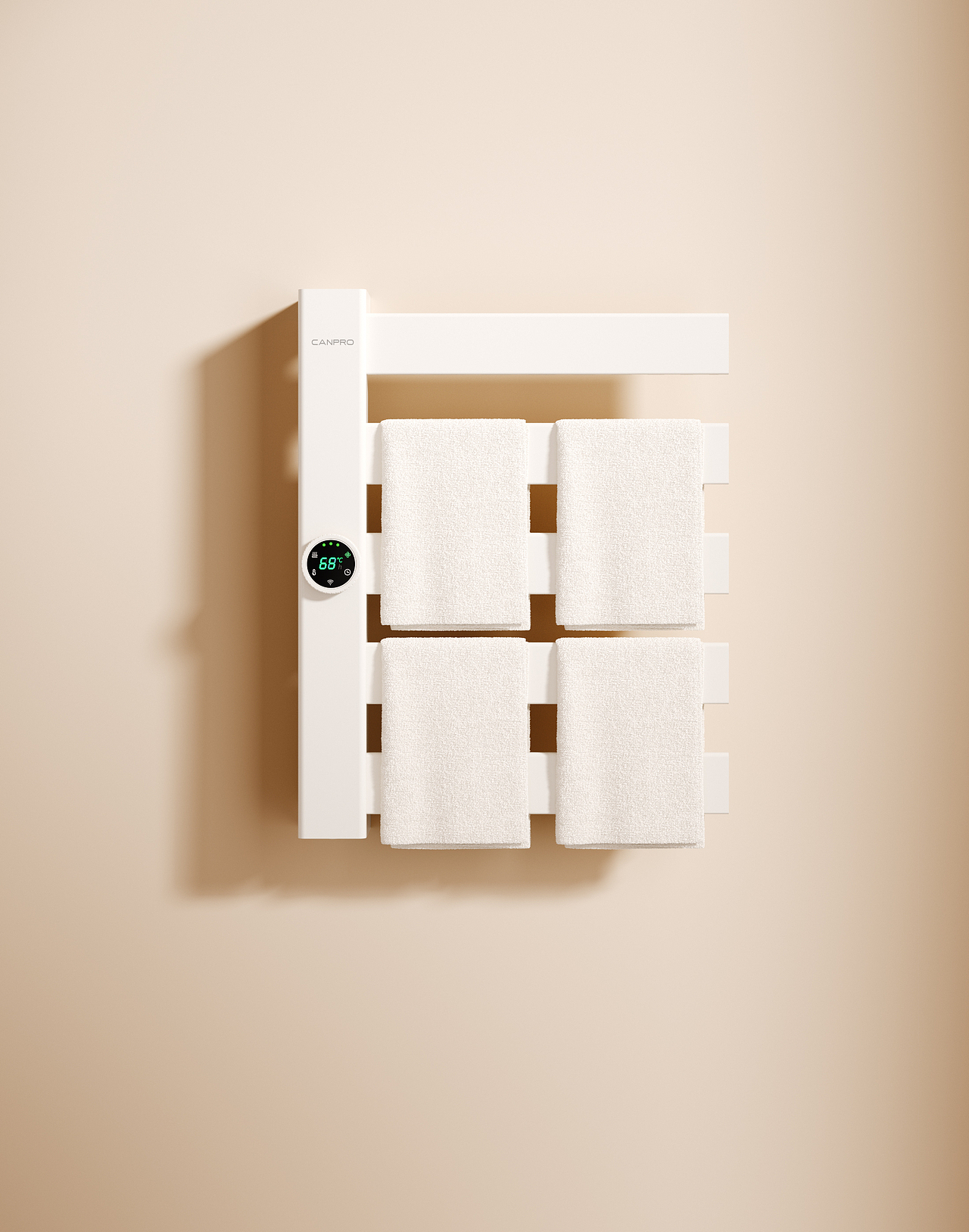 卫浴-宏瑞智能毛巾架渲染 | 记录