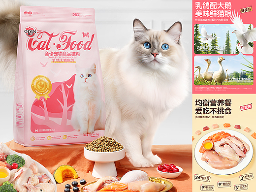 宠物食品\猫粮详情页视觉x2（个人主页-ZNzA2MzgxNjg=） - 电商 - 站酷设计师时光匆匆Time原创素材 - 站酷ZCOOL