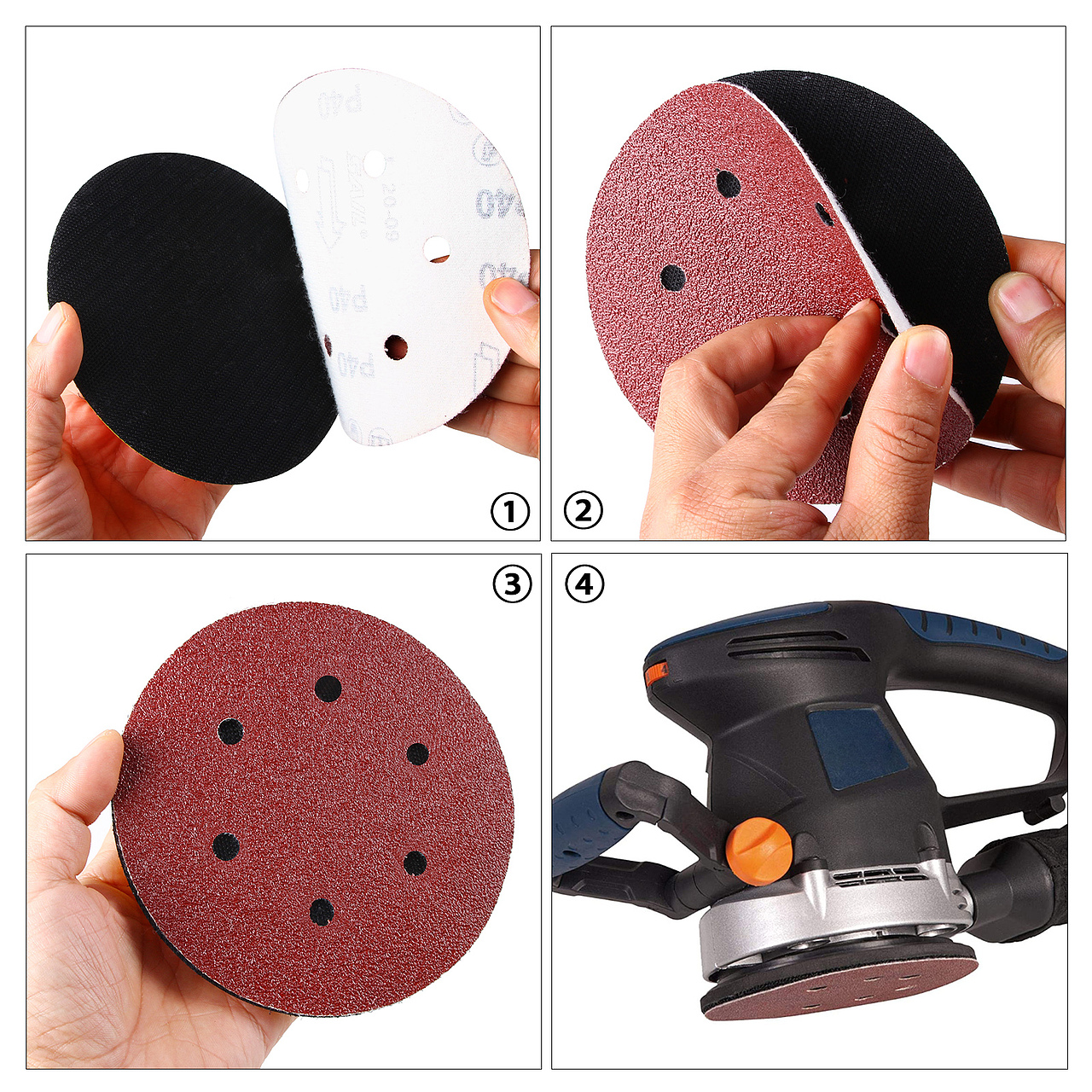 亚马逊产品摄影:五金类-砂轮砂片