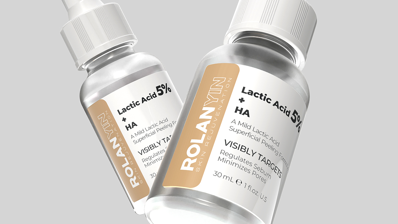 ROLANYIN-乳酸精华液包装设计（图ZMzc5MzU1NzU2） - 包装 - 站酷设计师菩示熊品牌设计原创素材 - 站酷ZCOOL