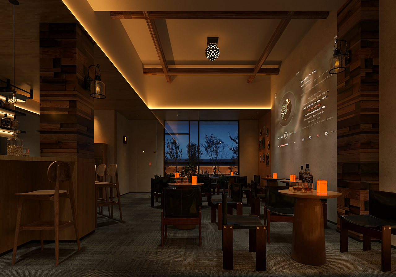 日式酒馆设计（图ZMzc5MzYwMTg0） - 酒店餐饮设计 - 站酷设计师弋弋设计原创素材 - 站酷ZCOOL