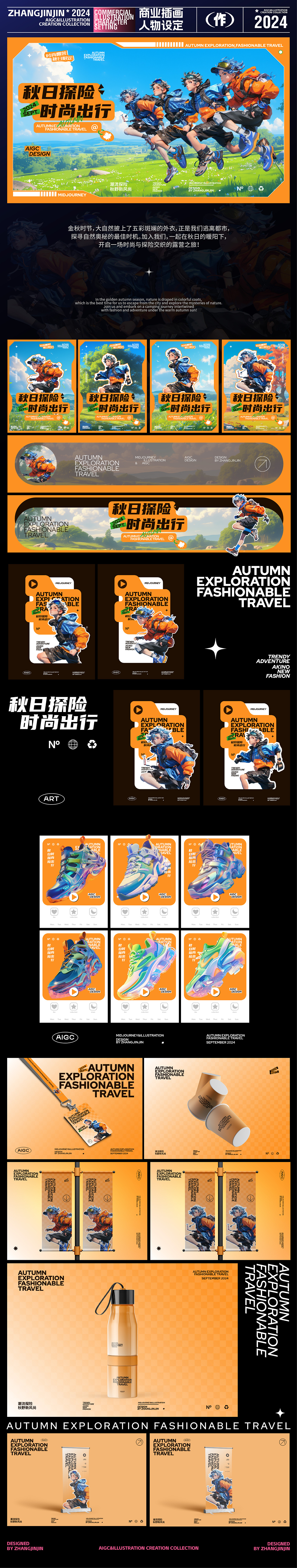 2024 | AIGC&插画作品集（图ZMzc5MzY0NjUy） - AI作品 - 站酷设计师张金金JIN原创素材 - 站酷ZCOOL