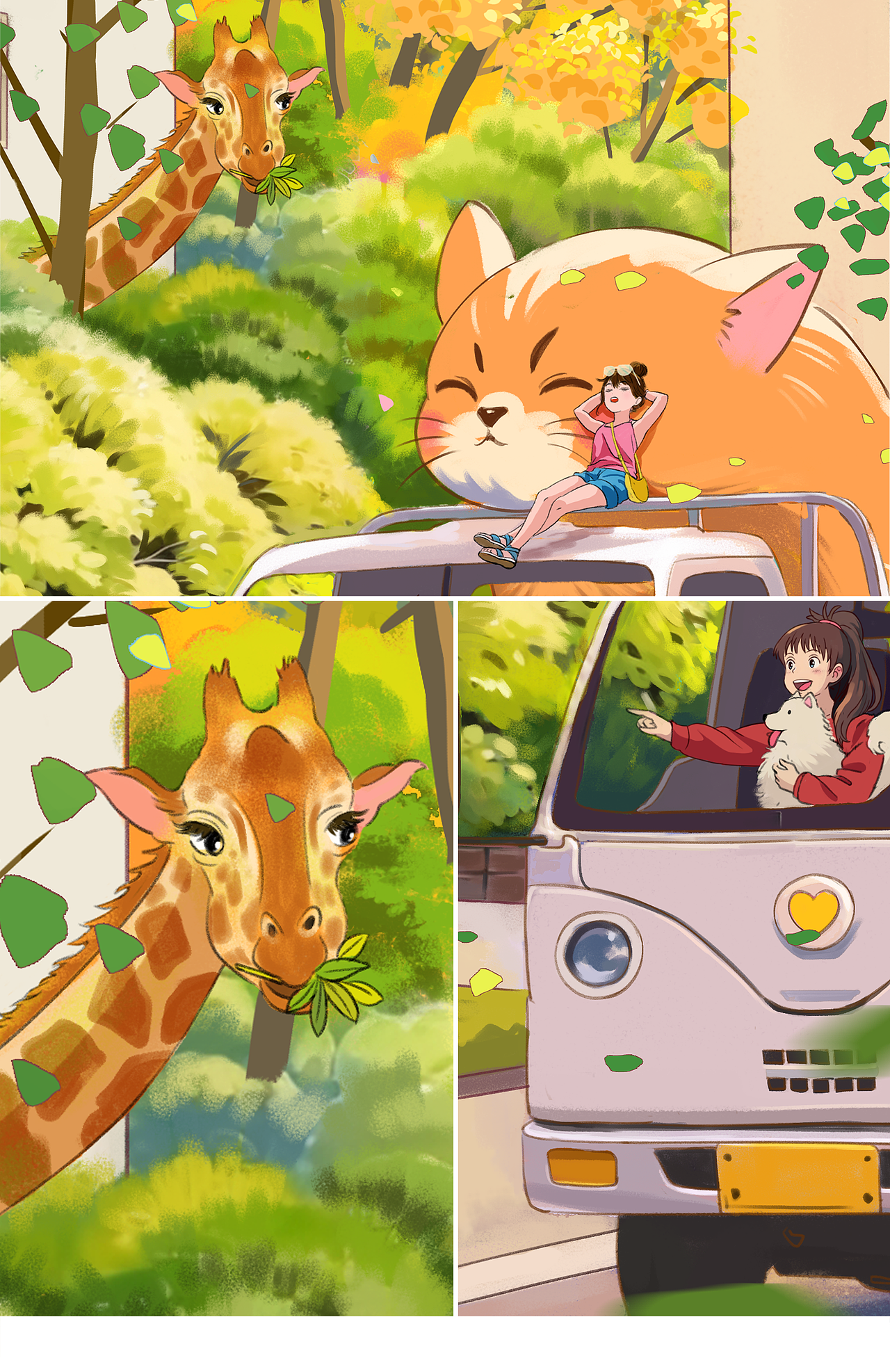 青岛|《我的旅行日记》(图ZMzc5Mzc0NDk2) - 商业插画 - 站酷设计师插画师远妄原创素材 - 站酷ZCOOL