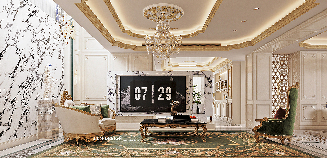 法式-白龙马效果图