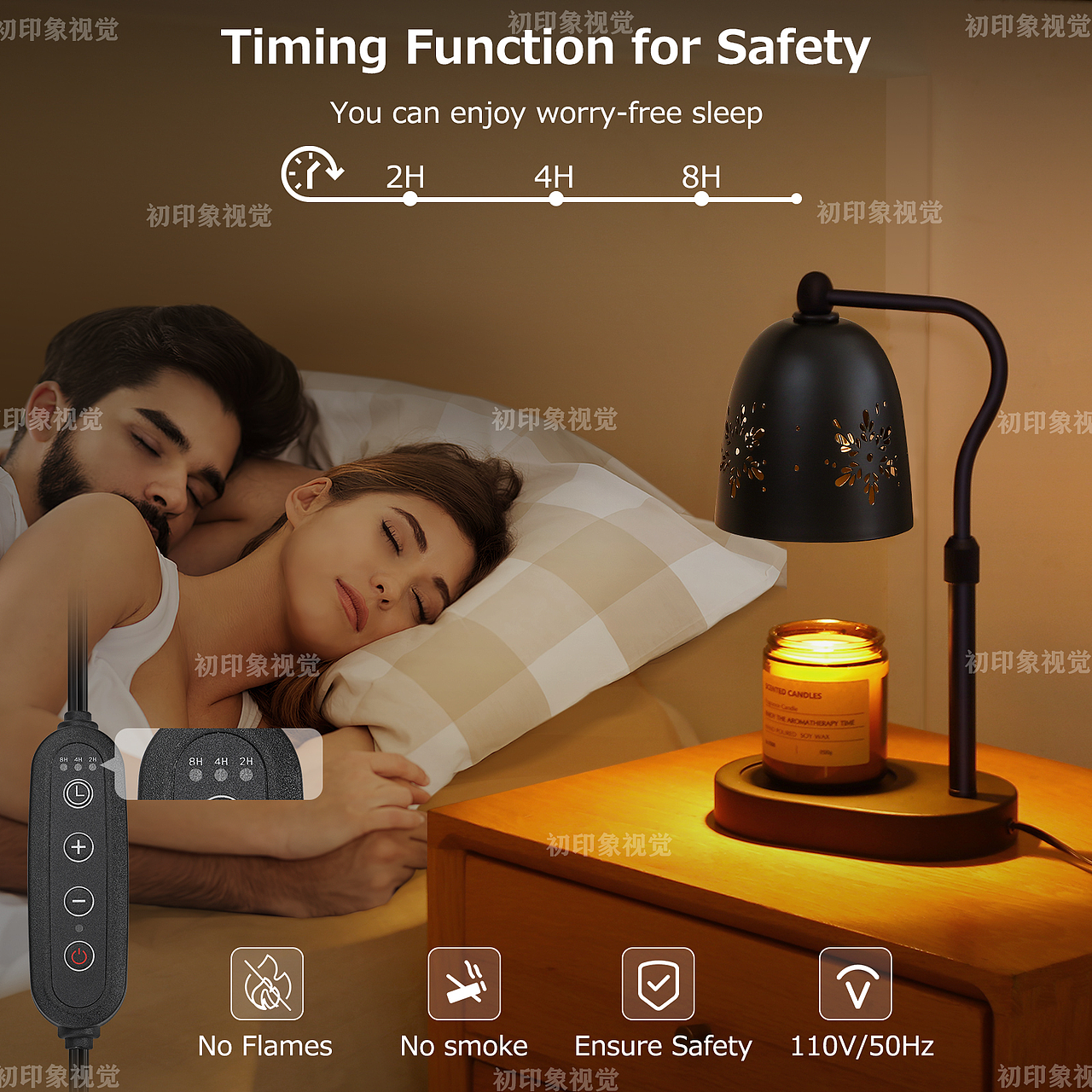 黑色香薰灯/产品摄影/产品精修/电商美工/设计排版（图ZMzc5MzgwNTA0） - 产品摄影 - 站酷设计师深圳初印象视觉原创素材 - 站酷ZCOOL