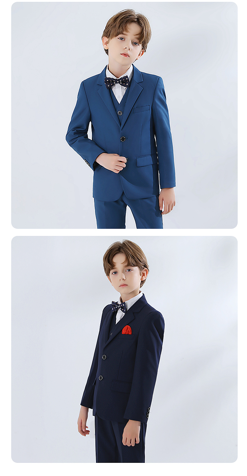 电商纯色儿童西装主图-详情设计