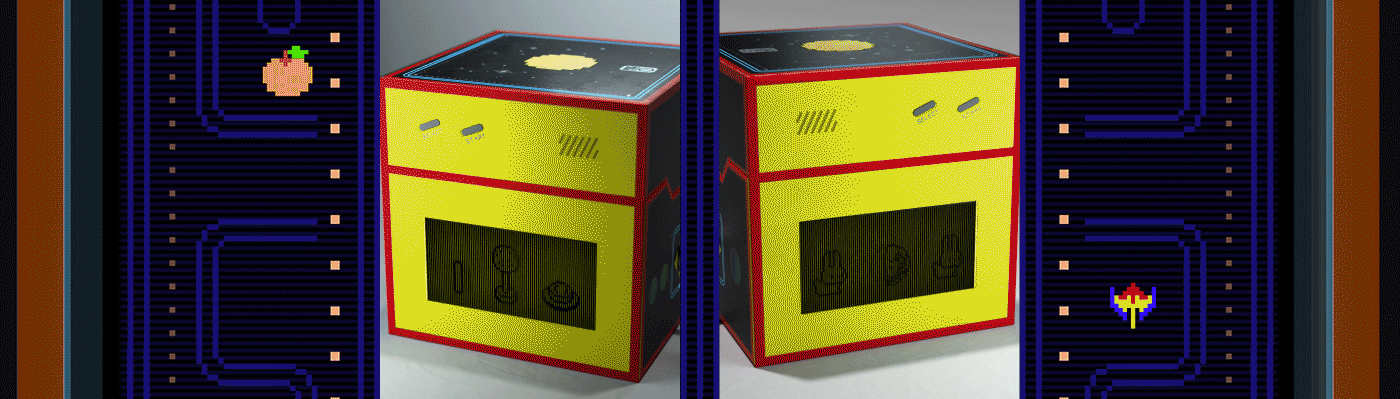 安踏×吃豆人:重回8-bit街机时代,入侵街头#豆你玩儿#