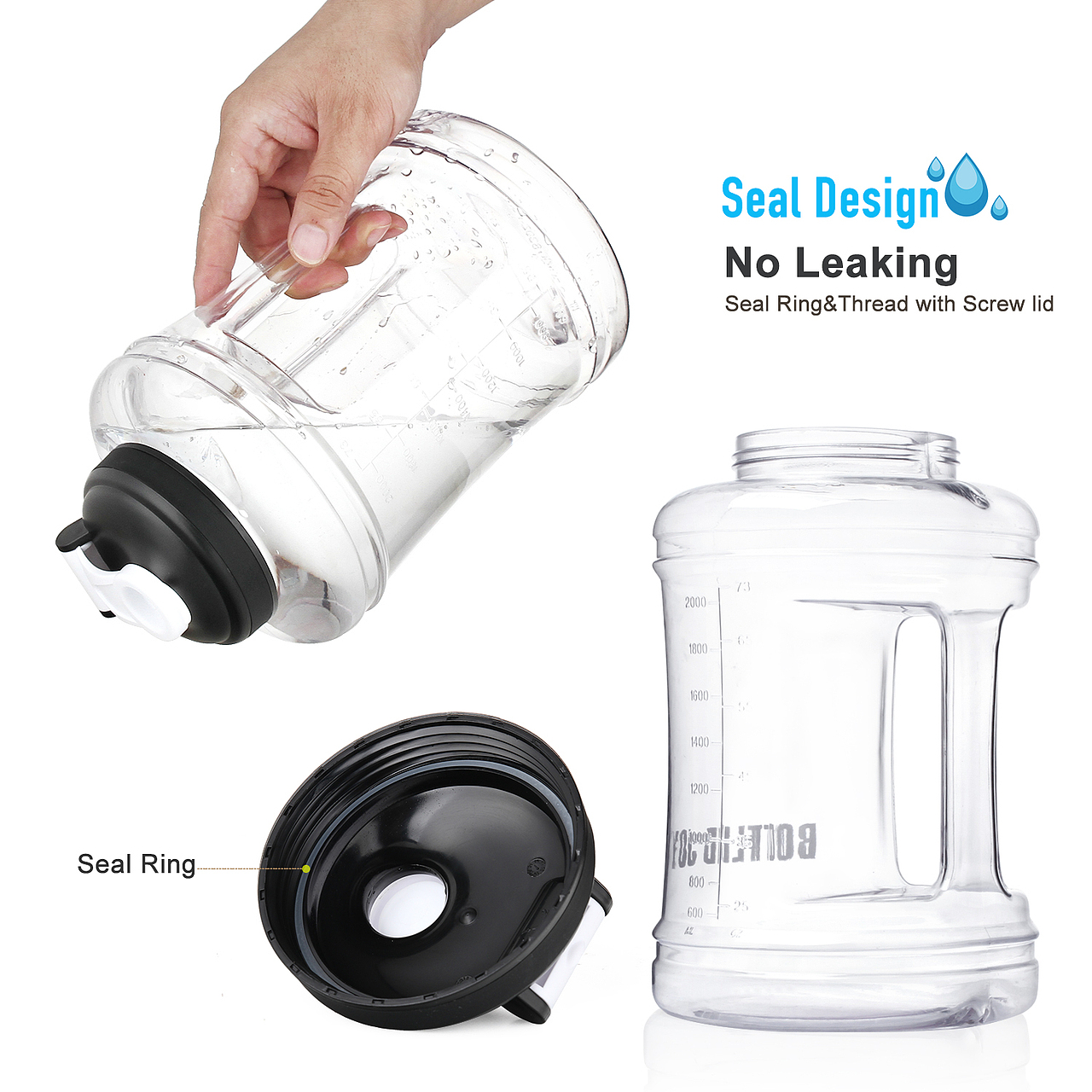 亚马逊产品摄影设计:家居生活用品-透明大水壶