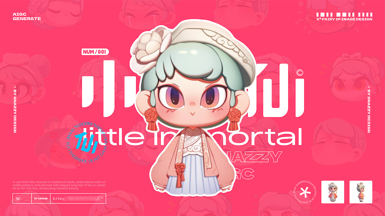 小小仙IP形象设计（图ZMzc5NDAyMzQ4） - IP形象 - 站酷设计师SNAZZY原创素材 - 站酷ZCOOL