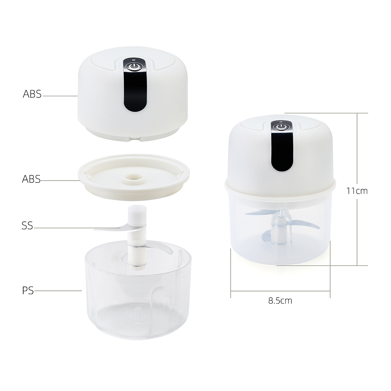 亚马逊产品摄影设计:家居生活用品-小型破壁搅碎机