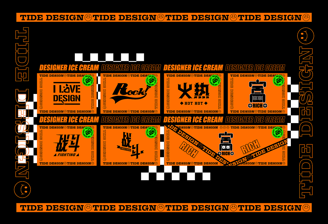 过去的一些创意字体标志总结