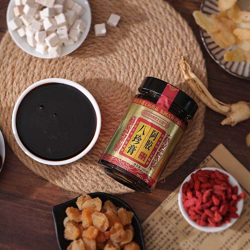 茶叶拍摄-养生茶拍摄-非遗产品阿胶八珍膏拍摄