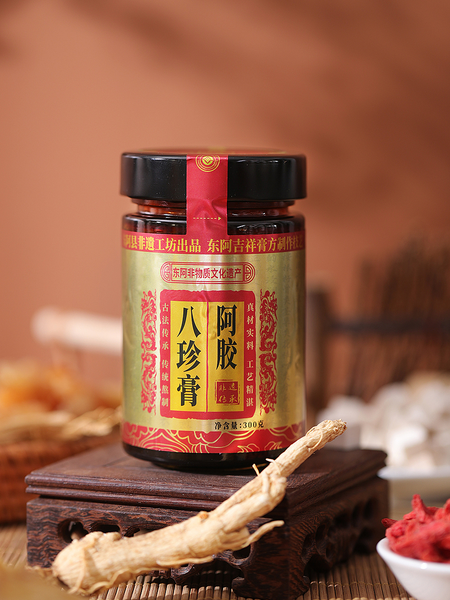 茶叶拍摄-养生茶拍摄-非遗产品阿胶八珍膏拍摄