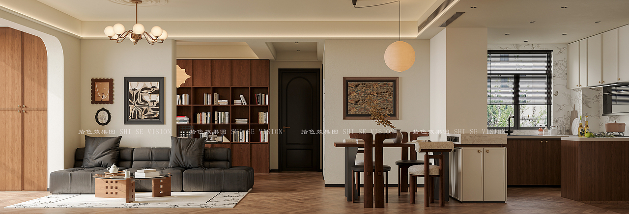 中古客餐厅效果图案例