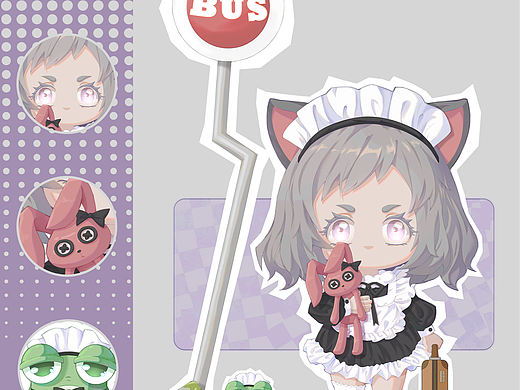 出發(fā)（個(gè)人主頁(yè)-ZNzA2NDYzOTI=） - 創(chuàng)作習(xí)作 - 站酷設(shè)計(jì)師噠啦噠啦丑丑原創(chuàng)素材 - 站酷ZCOOL