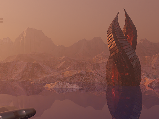 BLENDER科幻/史诗场景练习