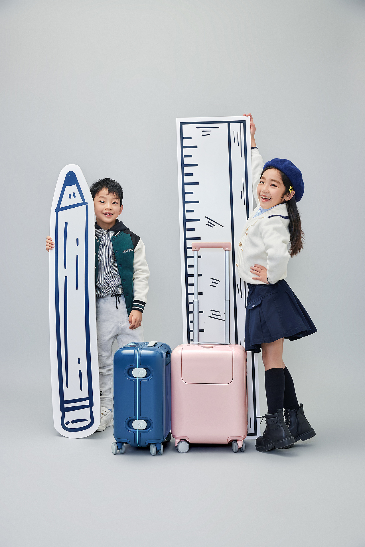 儿童行李箱书包拍摄+修图|90分儿童行李箱