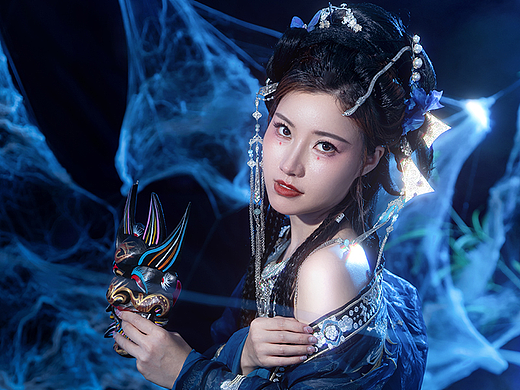 苗疆少女 | 蓝色蛊女