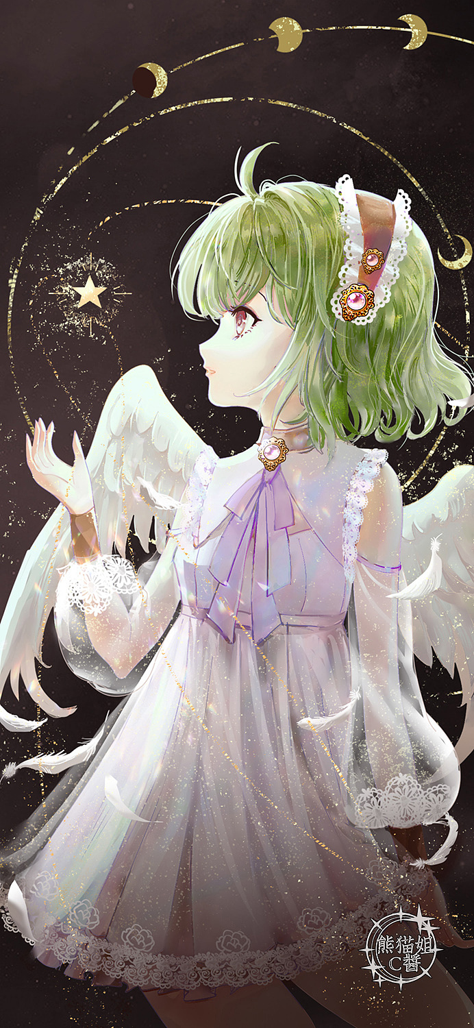 掌管星命的天使（图ZMzc5NDI0NTgw） - 商业插画 - 站酷设计师熊猫姐C酱原创素材 - 站酷ZCOOL