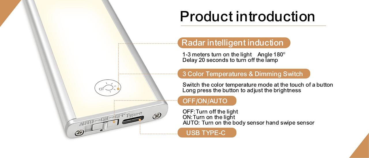 MOCMO HOME:雷达感应橱柜灯