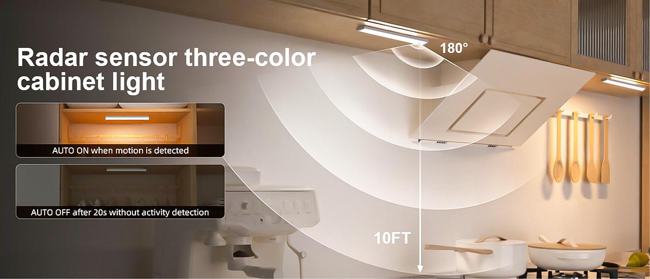 MOCMO HOME:雷达感应橱柜灯