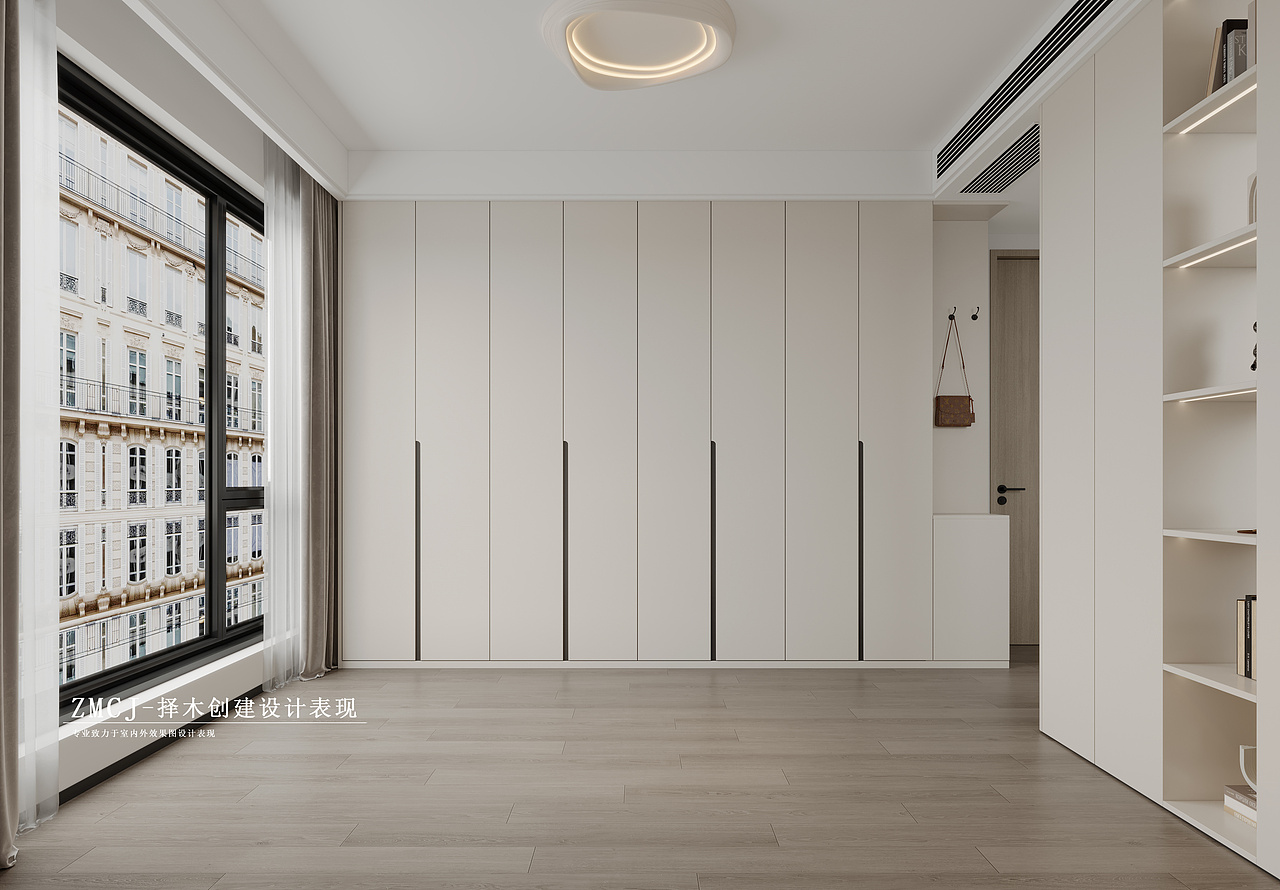 现代客餐厅卧室厨房