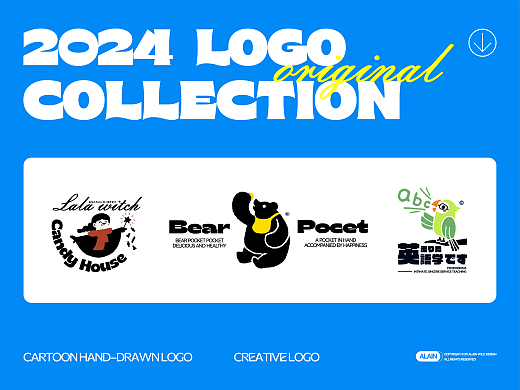 Logo Design | 手绘卡通标志合集