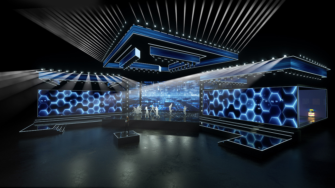 2022《海尔双11智趣新潮夜》——智享未来，潮领新生（图ZMzc5NDQ0NjEy） - 舞台美术 - 站酷设计师俞帆工作室原创素材 - 站酷ZCOOL