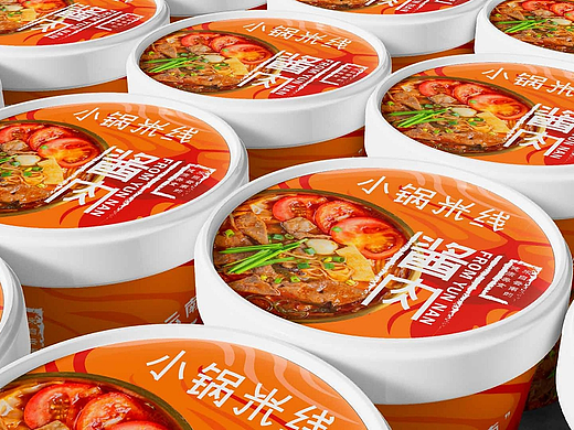 JINGY STUDIO✖祥云南｜快消品速食米线品牌包装设计